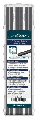 Pica Big Dry Marker Refill Aniline 2.0 Refill Pack - Graphite/Black