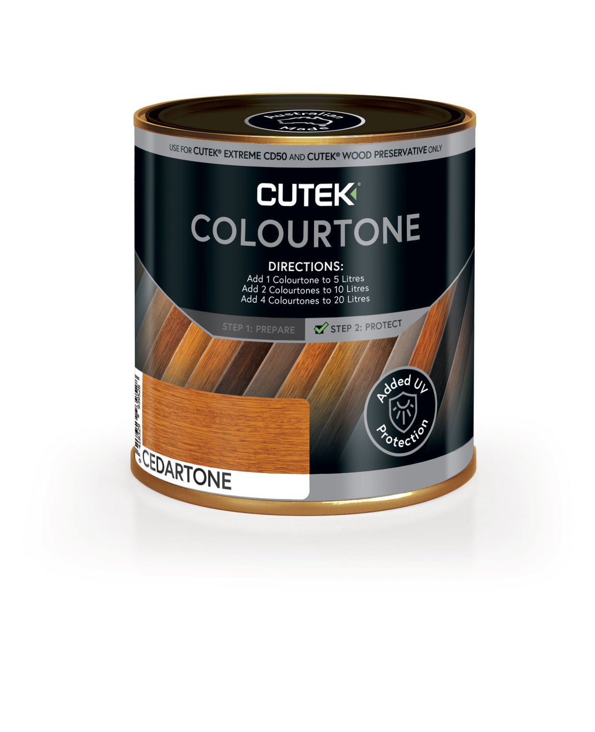 Cutek® Colourtones 180ml Suit 5L - 20L Tins