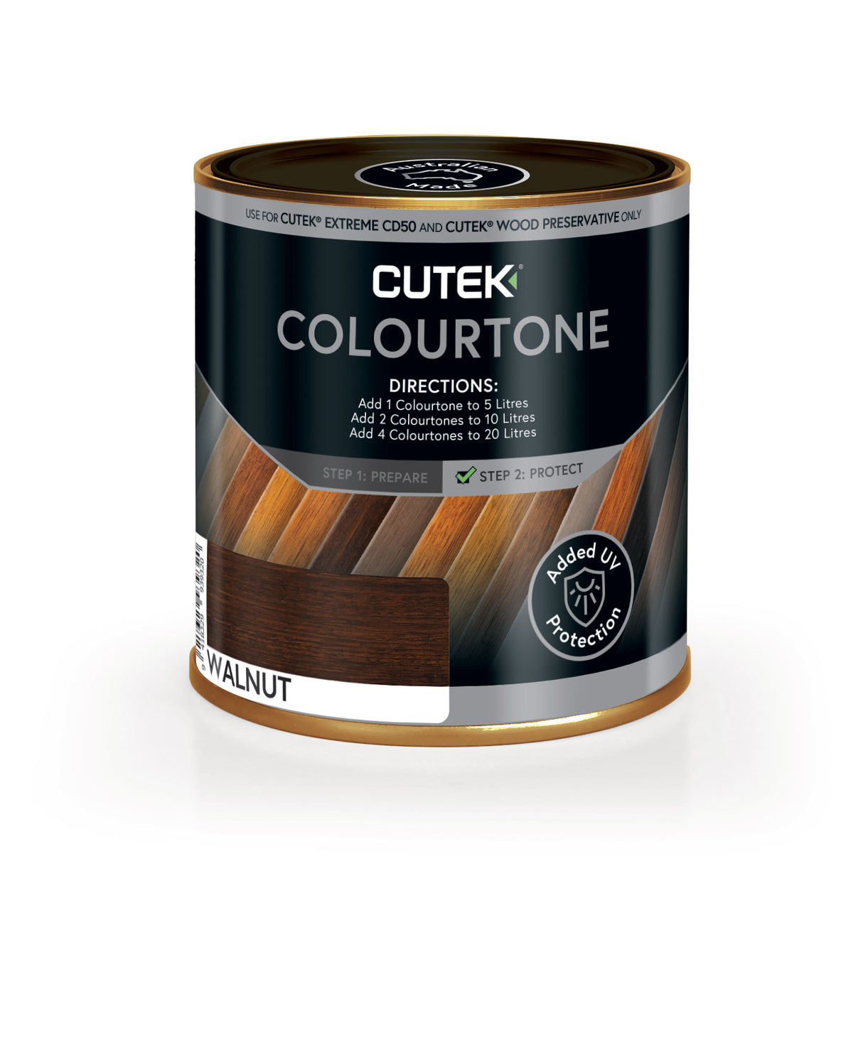 Cutek® Colourtones 180ml Suit 5L - 20L Tins