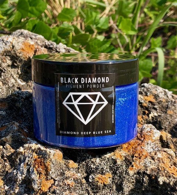 Diamond Deep Blue Sea Pigment Powder | Black Diamond Pigments