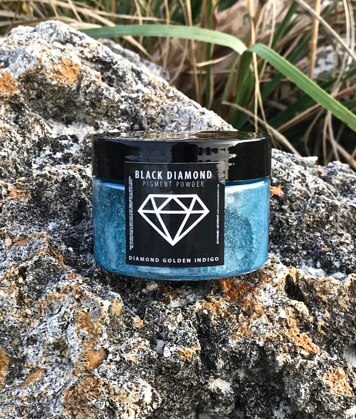 Diamond Golden Indigo Pigment Powder | Black Diamond Pigments