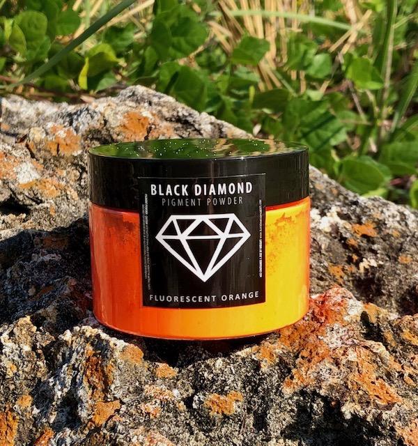 Fluorescent Orange Pigment Powder | Black Diamond Pigments