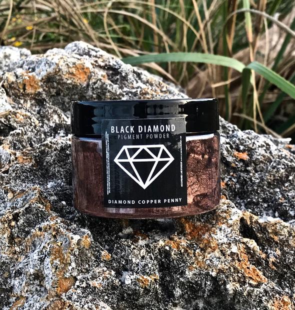 Diamond Copper Penny Pigment Powder | Black Diamond Pigments