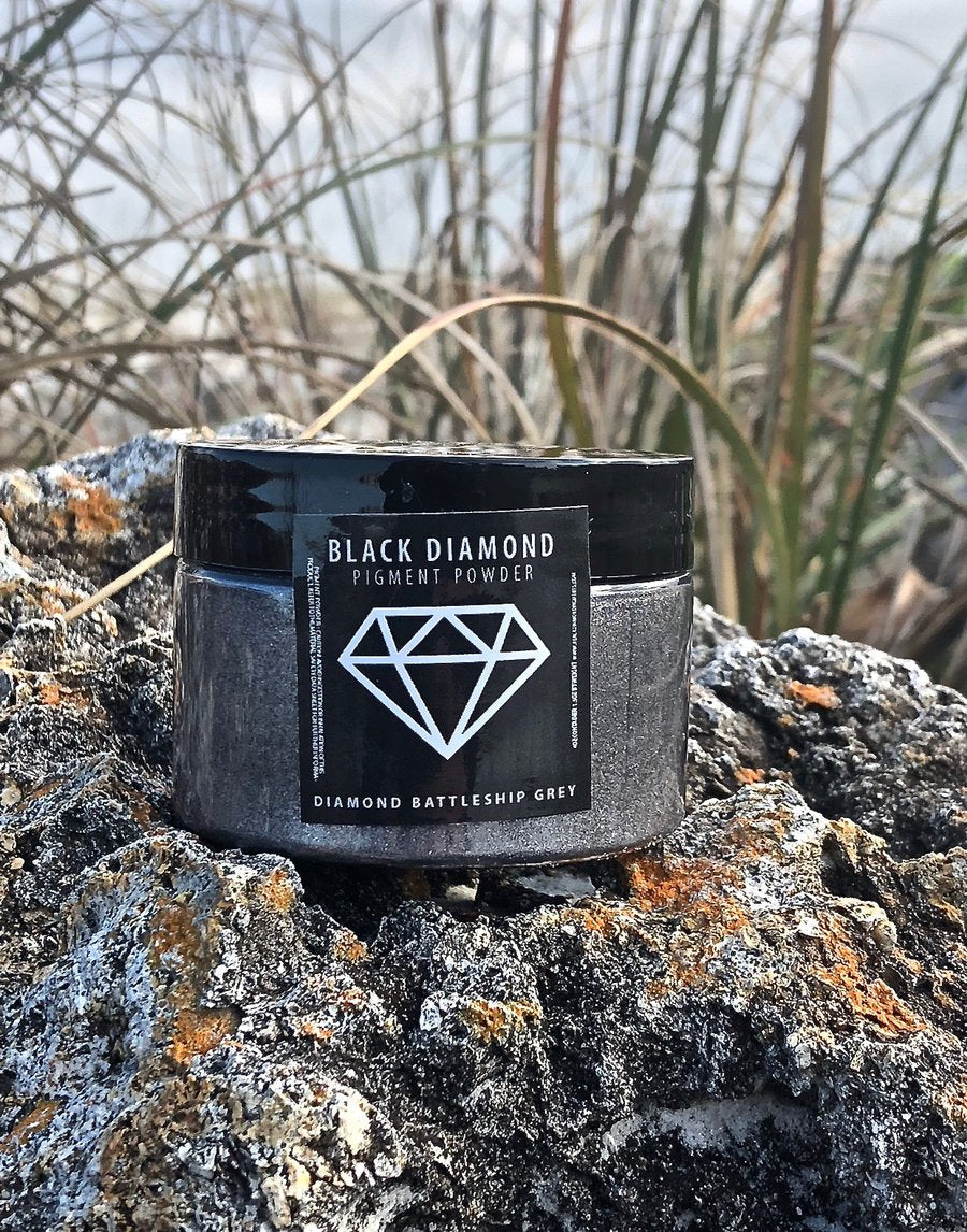 Diamond Battleship Grey Pigment Powder | Black Diamond Pigments