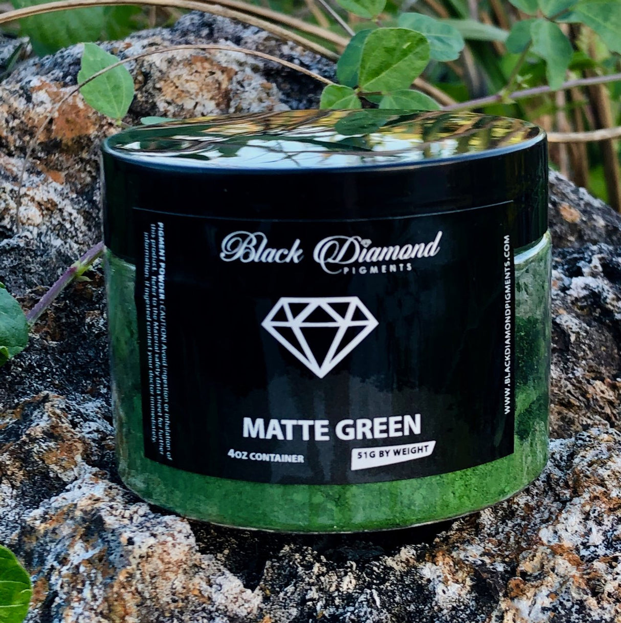 Matte Green Pigment Powder | Black Diamond Pigments