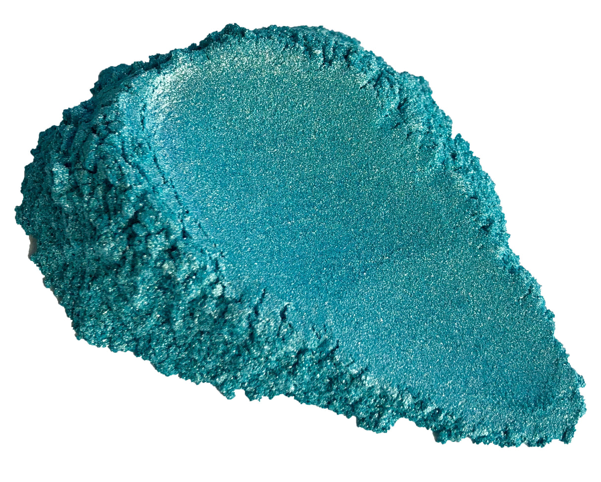 Turquoise Diamond Effect Pigment Powder | Black Diamond Pigments