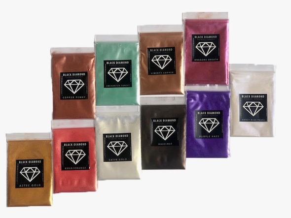 Variety Pack #18 | 10 Colours | Black Diamond Pigments