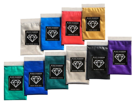 Variety Pack #4 | 10 Colours | Black Diamond Pigments
