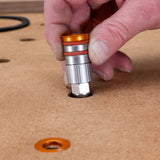 UJK V Dog Vacuum Bench Dog for 20mm MFT-Style Benches