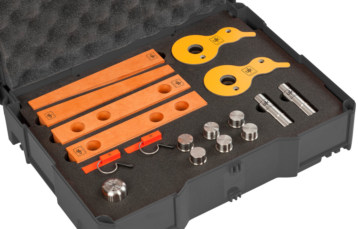 UJK Work Holding Accessory Kit In T-LOC Case