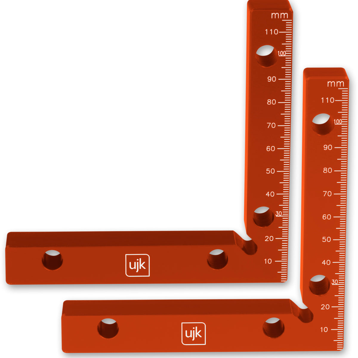 UJK Assembly Squares 100mm With Clamping Holes(2) – Hammer Roo