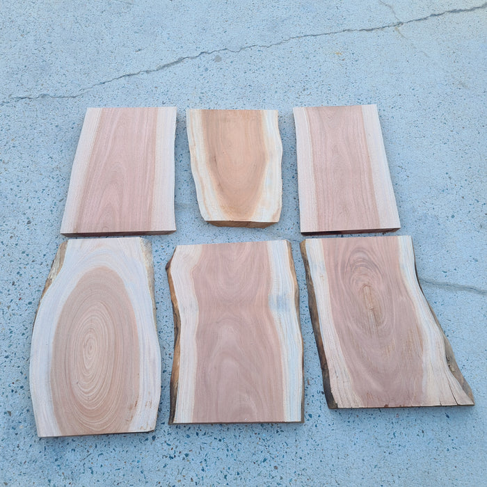 African Mahogany Charcuterie Boards Blanks 600-650mm