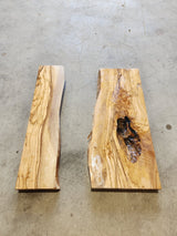 Turkish Olive Wood River Set 21