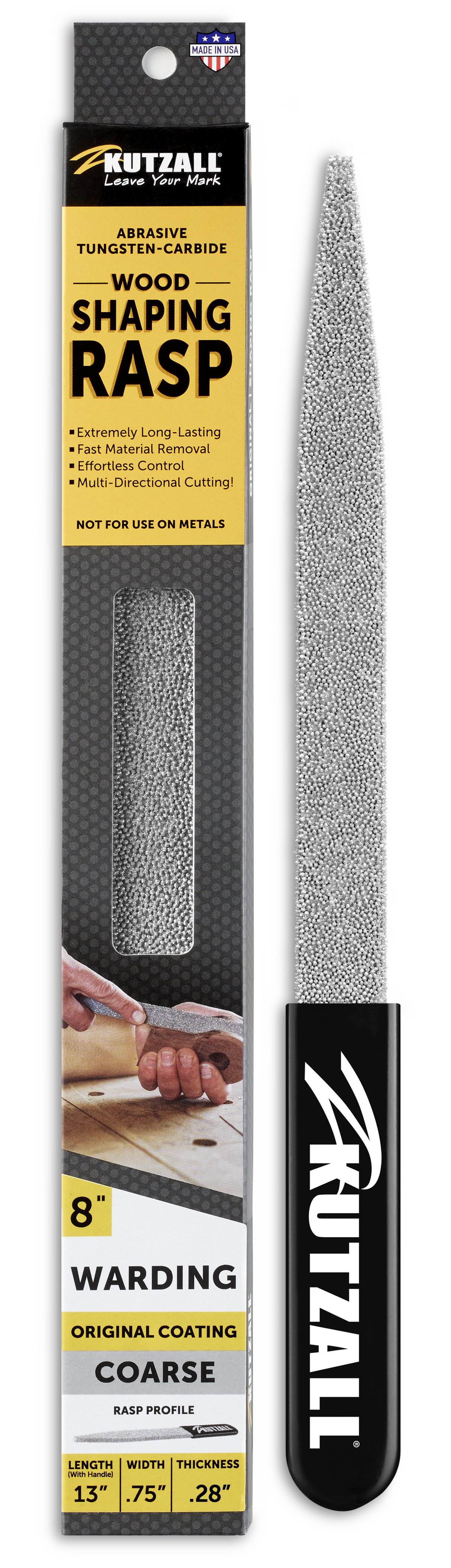 Kutzall 8"/200mm Warding Hand Rasp