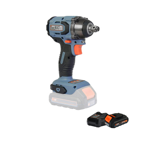 Senix X2 18V 1/2" 330Nm Brushless Impact Wrench Kit