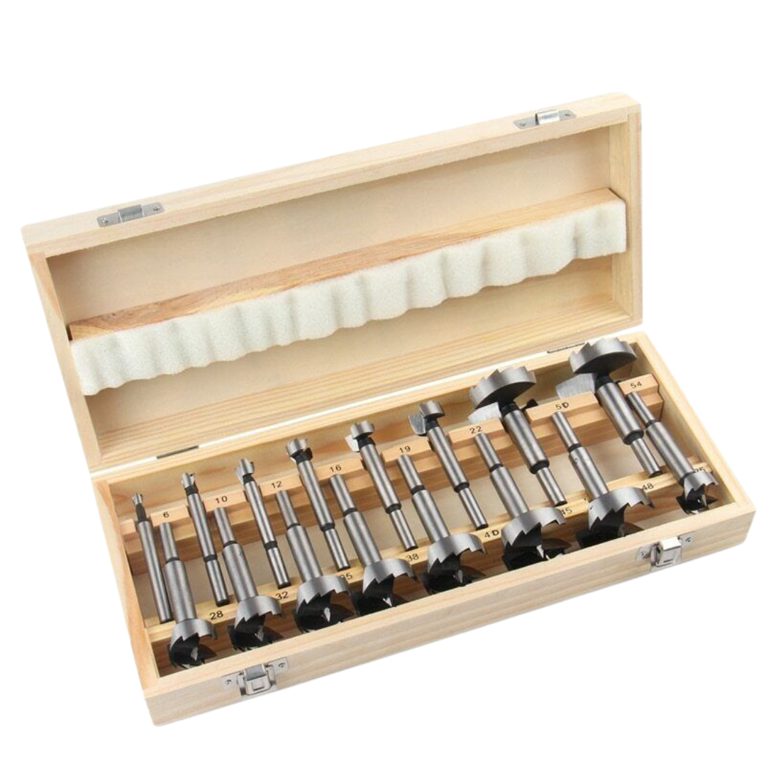 16 Piece Sawtooth & Forstner Bits - Metric — Hammer Roo