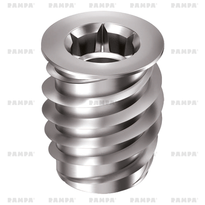 Rampa Steel M8 Threaded Inserts - SKD330 Flanged – Hammer Roo