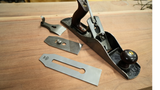 Temple Tool Co Japanese Replacement Hand Plane Blade | Blue Paper Steel | No. 4 & No. 5