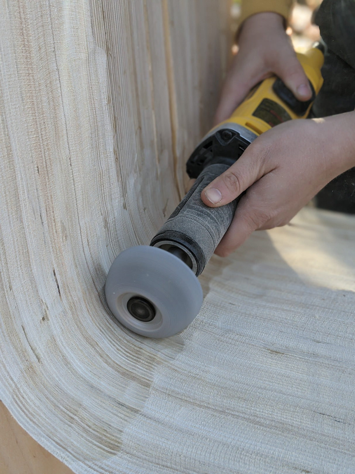 Kutzall 2-1/2" Contour Wheel - 3/8" Bore