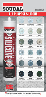 Soudal All Purpose Silicone 300ml