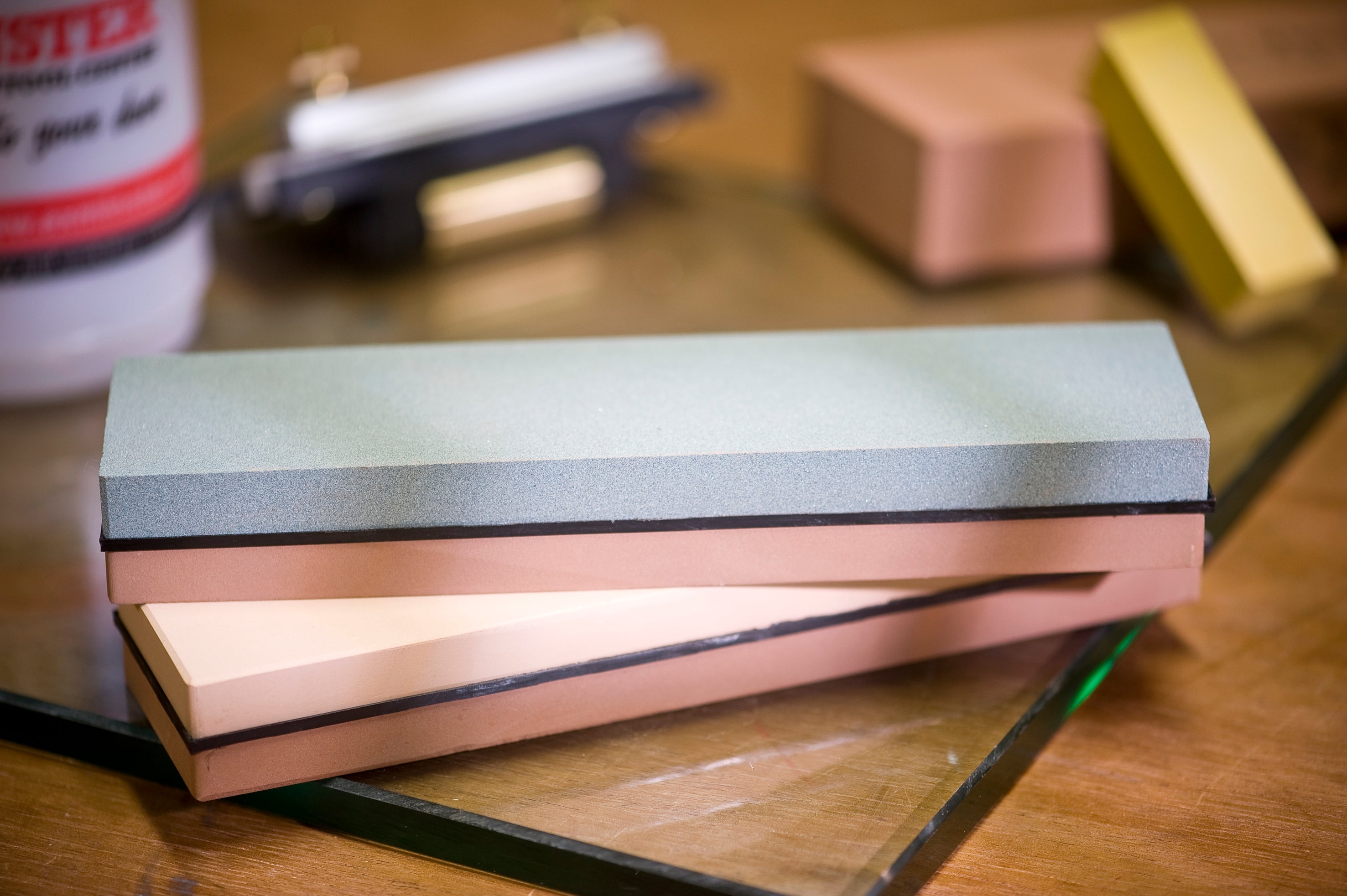 Global Minosharp Combination Water Whetstone – 1000/220 Grit (Made In Japan)