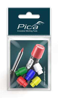 Pica-Dry Accessory Set 55801 Includes 5 Coloured Cap Replacements