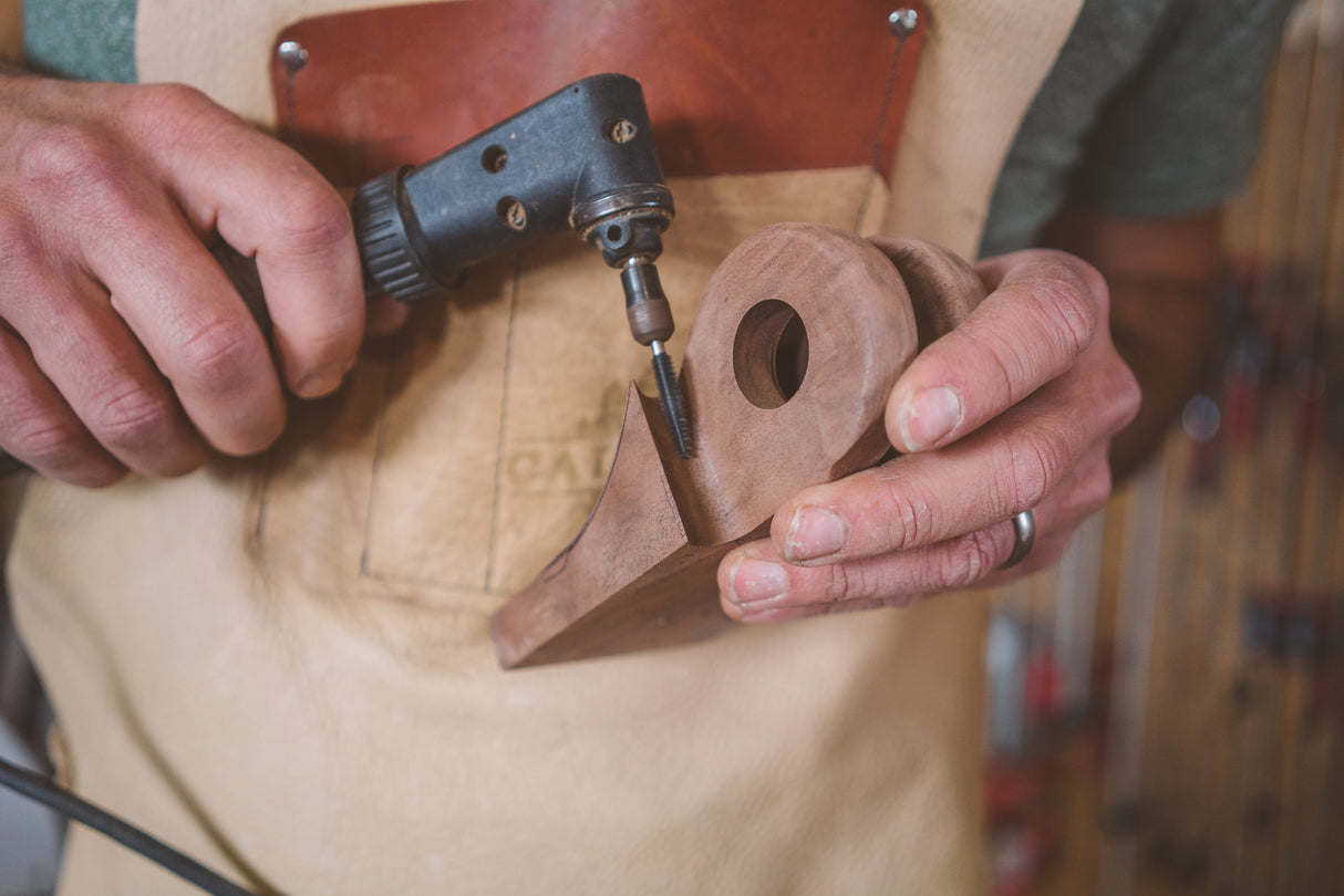 Kutzall 1/4" x 1/2" Taper Burr 1/8" - 1/8" Shank