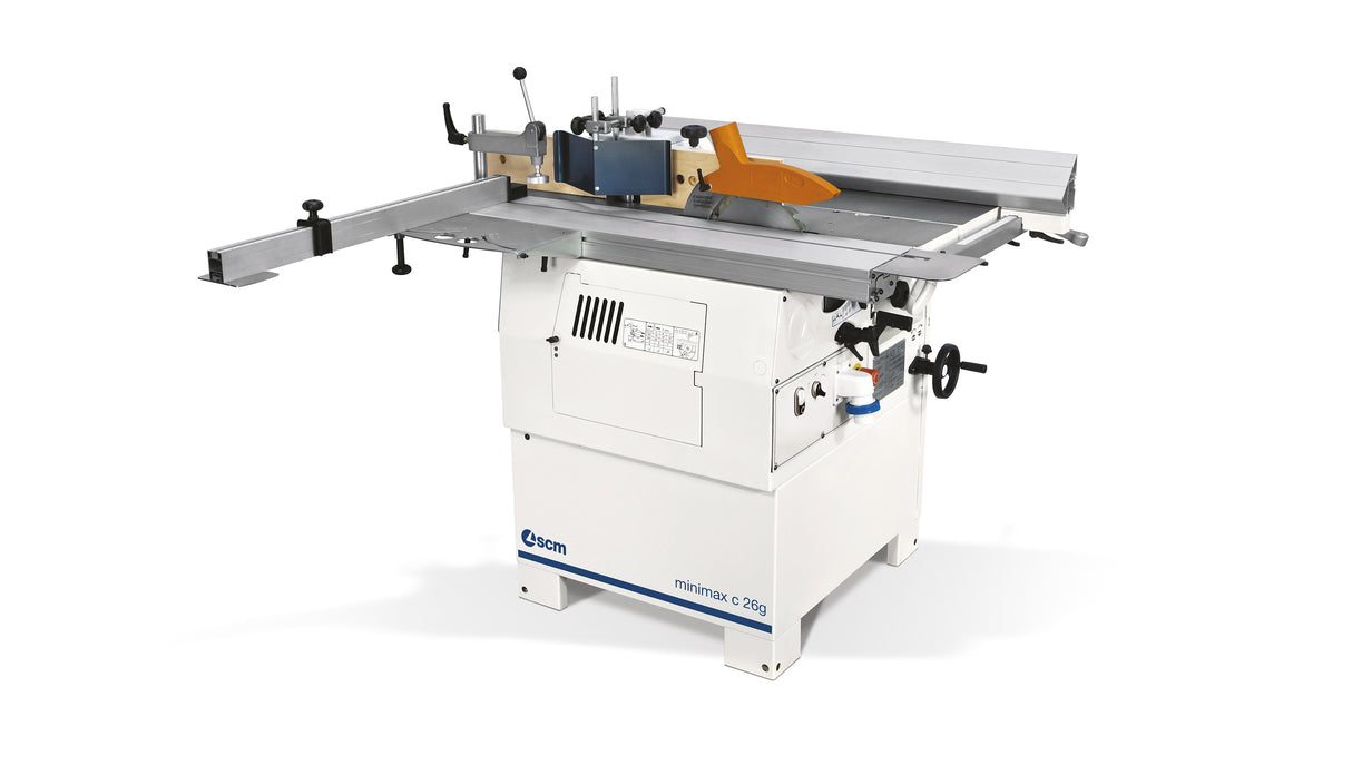 SCM Minimax Genius C26 260mm 4 in 1 Combination Machine - Single Phase