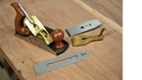Temple Tool Co Japanese Replacement Hand Plane Blade | Blue Paper Steel | No. 4 & No. 5