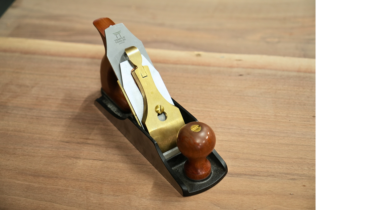 Temple Tool Co Japanese Replacement Hand Plane Blade | Blue Paper Steel | No. 4 & No. 5