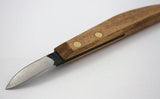 Narex PROFI Bent Carving Knife - 45mm Blade for Woodcarving