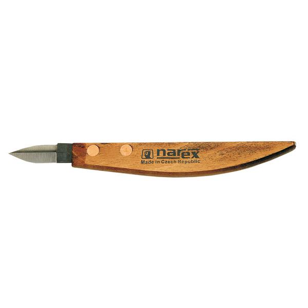 Narex PROFI Bent Carving Knife - 45mm Blade for Woodcarving