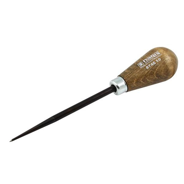 Narex Conical Scratch Awl 6mm x 164mm with Wooden Handle