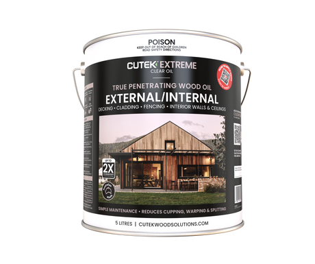 Cutek Extreme Clear Oil | Copper-Free Interior & Exterior Timber Oil