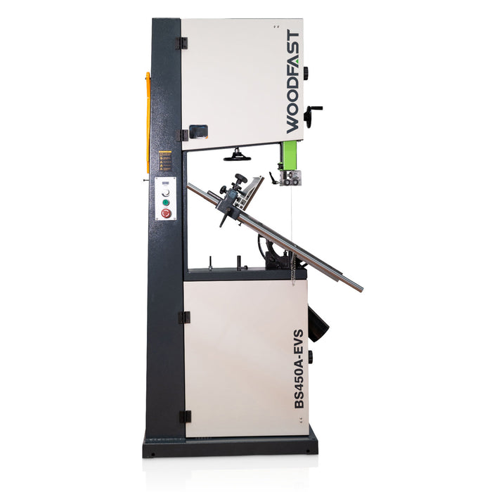 450mm (18") Deluxe Wood / Metal Bandsaw with Electronic Variable Speed 2.5HP 240V BS450A-EVS by Woodfast