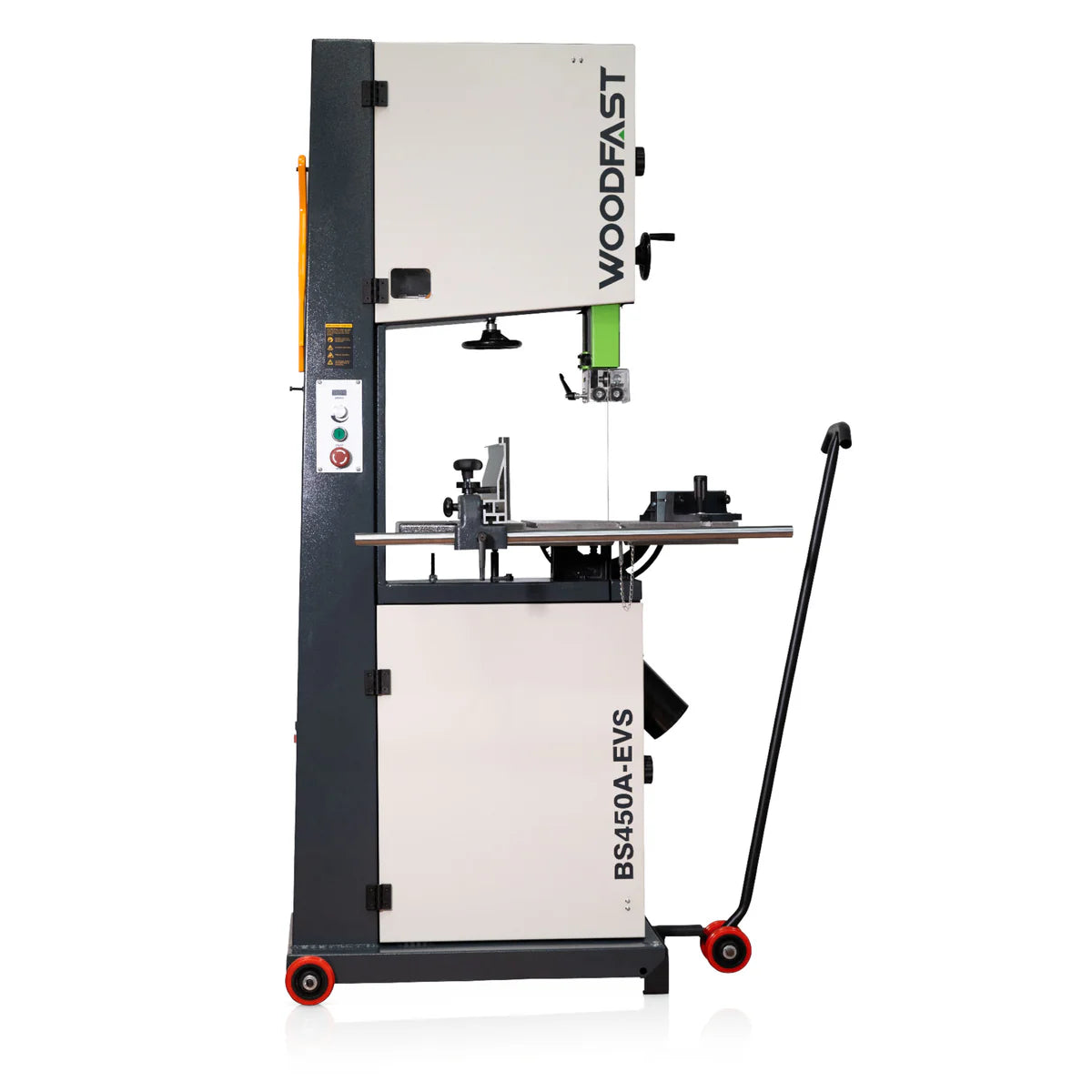 450mm (18") Deluxe Wood / Metal Bandsaw with Electronic Variable Speed 2.5HP 240V BS450A-EVS by Woodfast