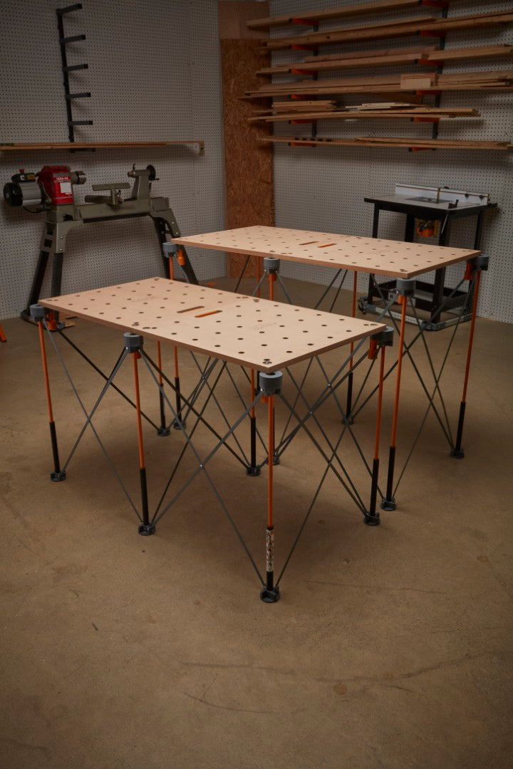 BORA Centipede Table Top - Pair - 20mm Dog Holes – Hammer Roo