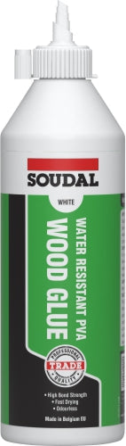 Soudal Water Resistant PVA Wood Glue 1L