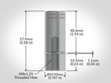 TSO Products Chamfer Bench Dog - Close Fit, Stubby (Set of 2)