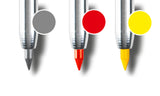 Coloured lead types for TLM