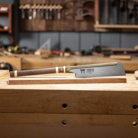 Temple Tool Co Japanese Dozuki Pull Saw | Fine Rip-Cut | 240mm