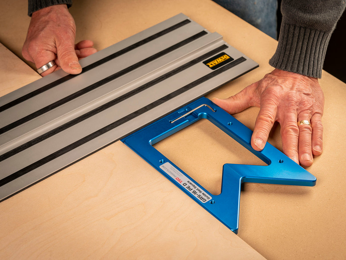 TSO Products GRS-16 PE D Guide Rail Square suits Dewalt