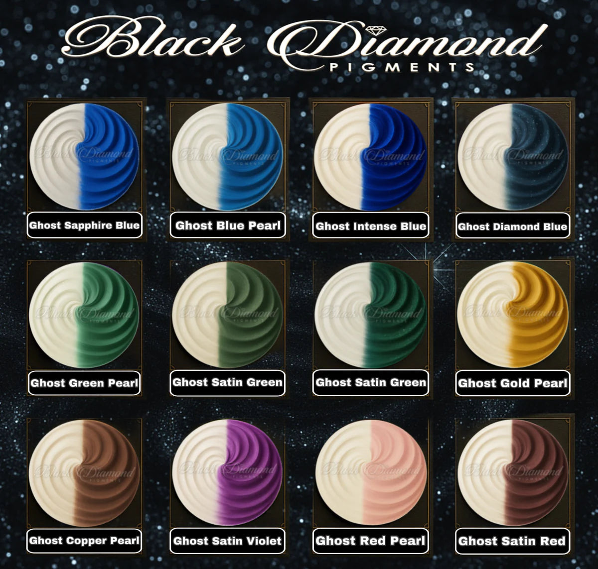 Black Diamond Pigments | Ghost Satin Red Pigment Powder