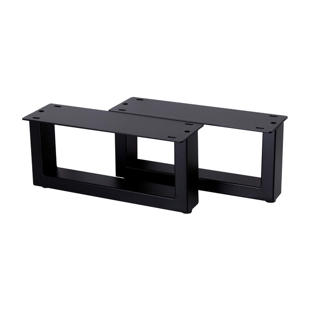 U Shape Rectangular Medium Furniture Legs 320x320x150mm - 50x25 - front