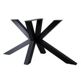 Spider Dining Table Base 1500x710x710mm -side angle