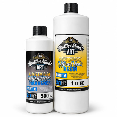 Cast Away Ultra Clear Resin 1.5L | Health of Mind Art