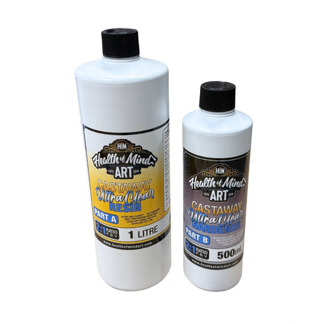 Health of Mind Art Cast Away Ultra Clear Resin | 1.5L