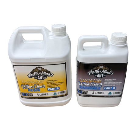 Health of Mind Art Cast Away Ultra Clear Resin | 6L