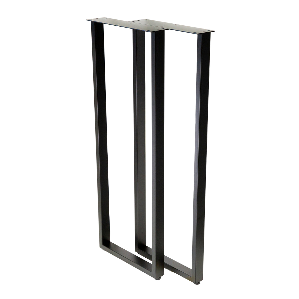 U Shape Rectangular Bar Table Legs 400x400x1100mm - 50x25