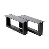 U Shape Rectangular Medium Furniture Legs 320x320x150mm - 50x25